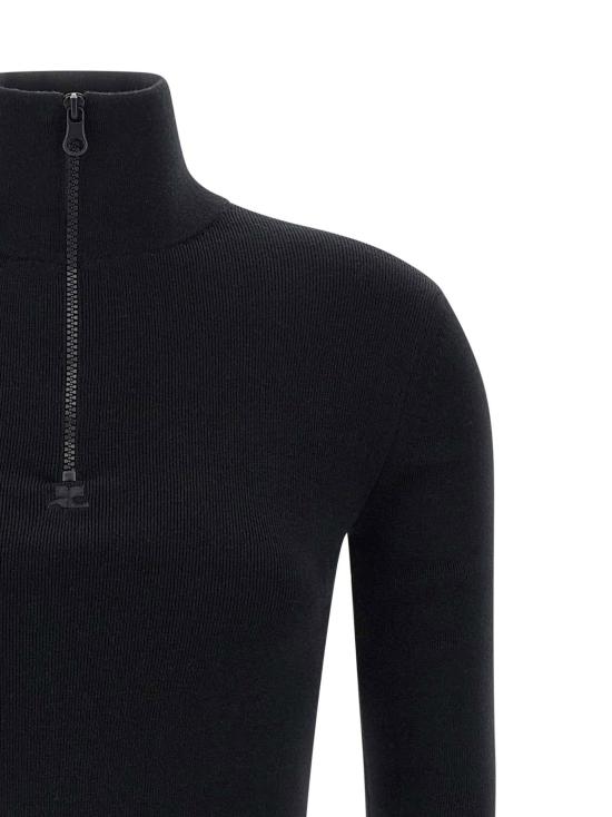  쿠레쥬 점프수트 LD325MRO691FI00719999 BLACK - COURREGES