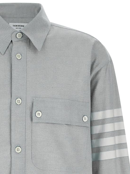  톰브라운 셔츠 LDMWL420AF0325035 GRAY - THOM BROWNE
