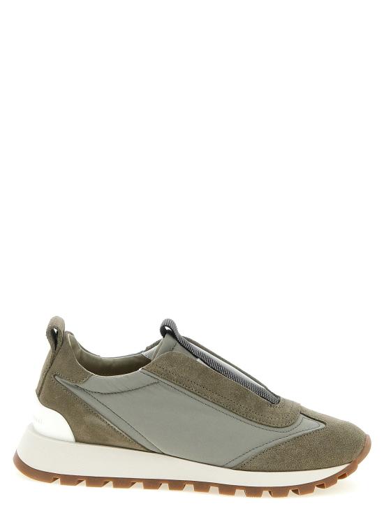  브루넬로 쿠치넬리 스니커즈 LDMZ47G2127C7550 TAUPE