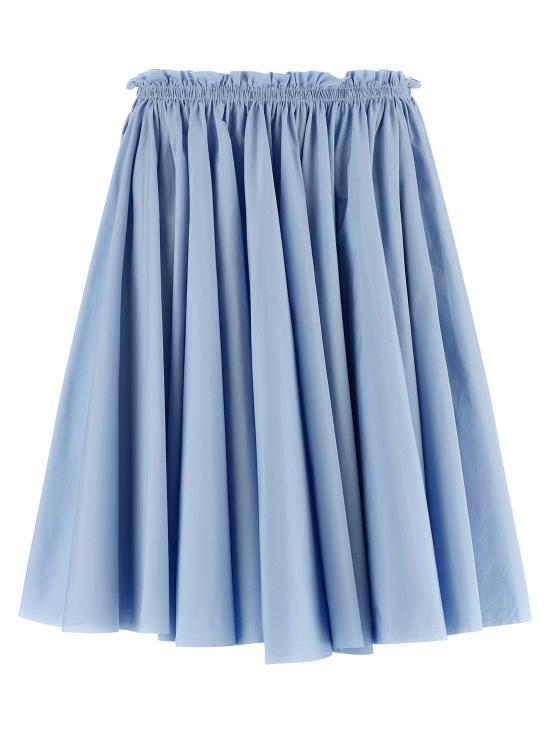  아미 스커트 LDFSK444CO0063484 BLUE