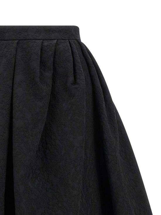  캐롤리나 헤레라 스커트 LDP2511N315CCQ001 BLACK - CAROLINA HERRERA
