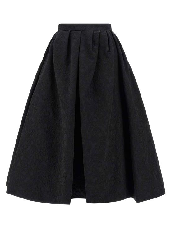  캐롤리나 헤레라 스커트 LDP2511N315CCQ001 BLACK
