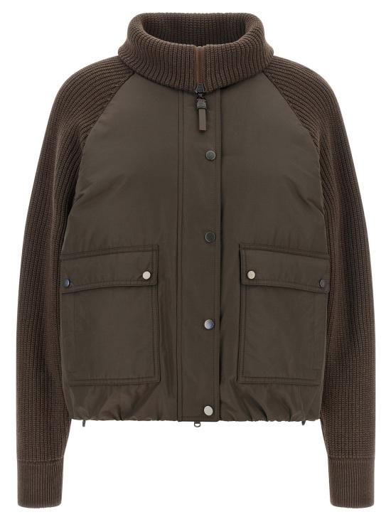  브루넬로 쿠치넬리 패딩 LDMH5257294PC028 BROWN