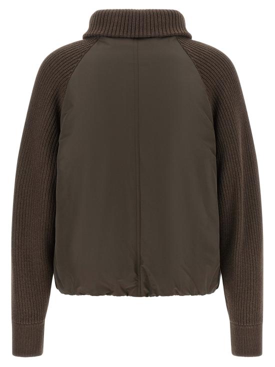  브루넬로 쿠치넬리 패딩 LDMH5257294PC028 BROWN - BRUNELLO CUCINELLI