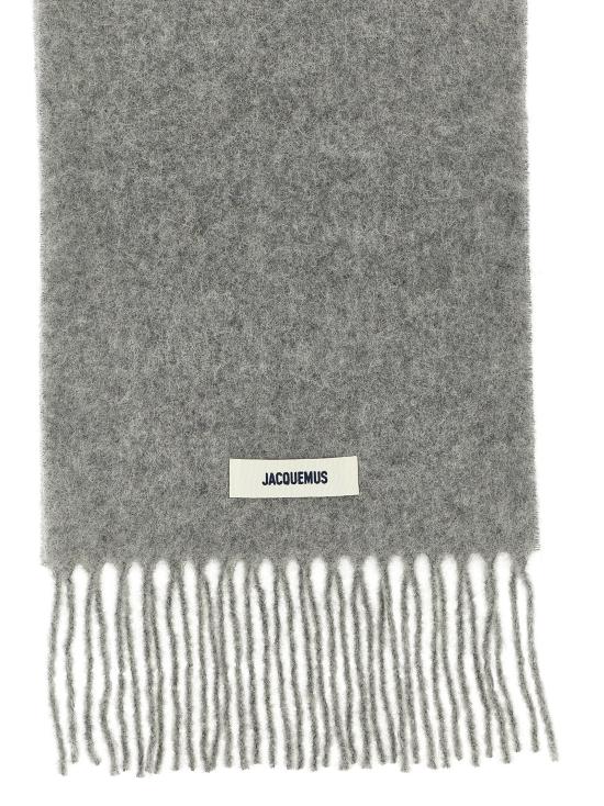 25FW 자크뮈스 머플러/스카프 JA318565BM GRAY - JACQUEMUS