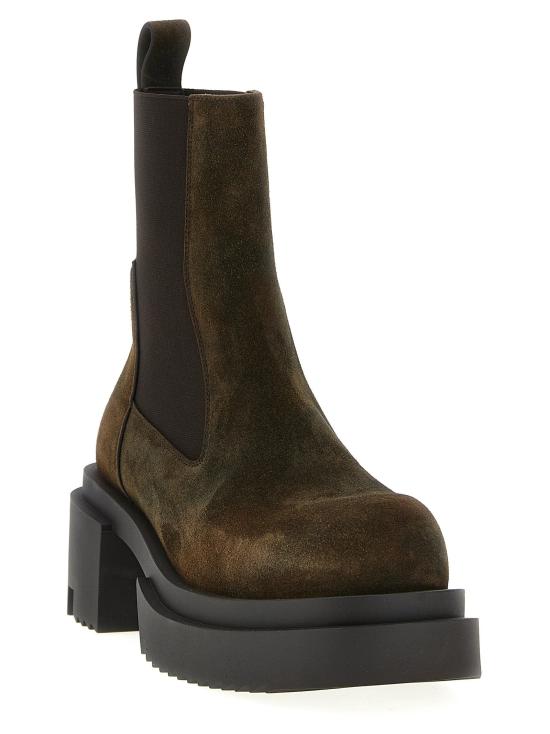  릭 오웬스 부츠 LDRO02E4832LCSI106 BROWN - RICK OWENS