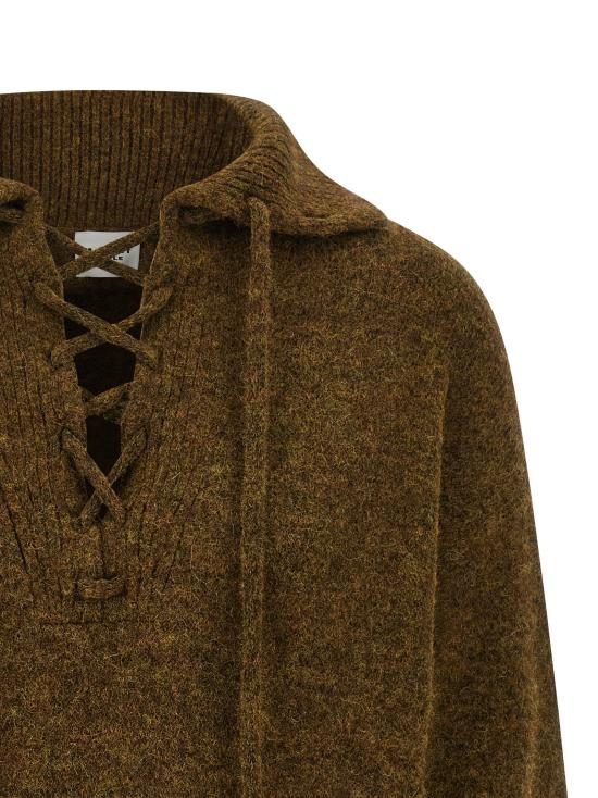  이자벨마랑에뚜왈 스웨터 LDPU0724FAA1L68E50BZ BROWN - ISABEL MARANT ETOILE