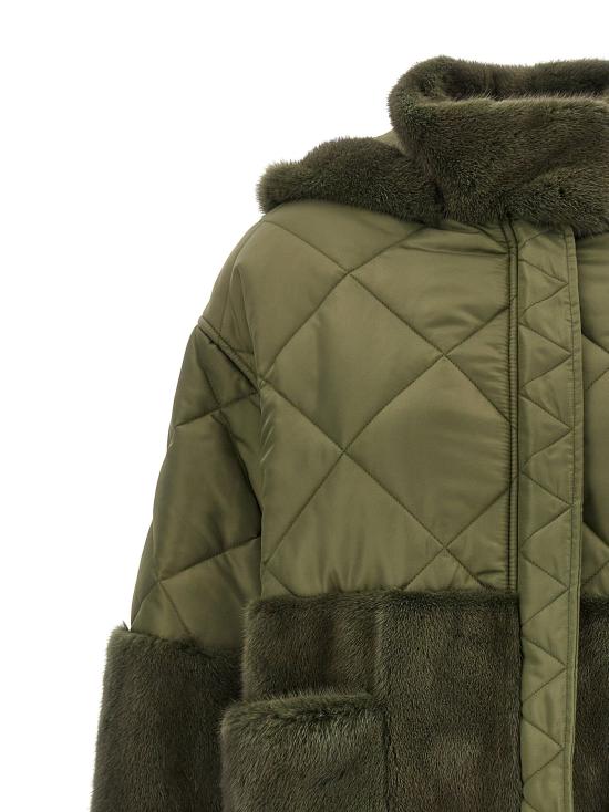  블랑샤 패딩 BL291188BM GREEN - BLANCHA
