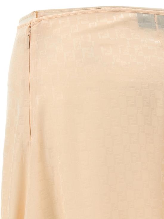  펜디 스커트 LDFQ7655AUQGF1RX0 BEIGE - FENDI