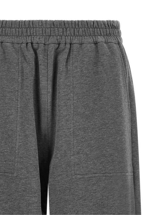 브루넬로 쿠치넬리 트레이닝/조거 팬츠 LDMN05NB2X99C8125 GREY - BRUNELLO CUCINELLI