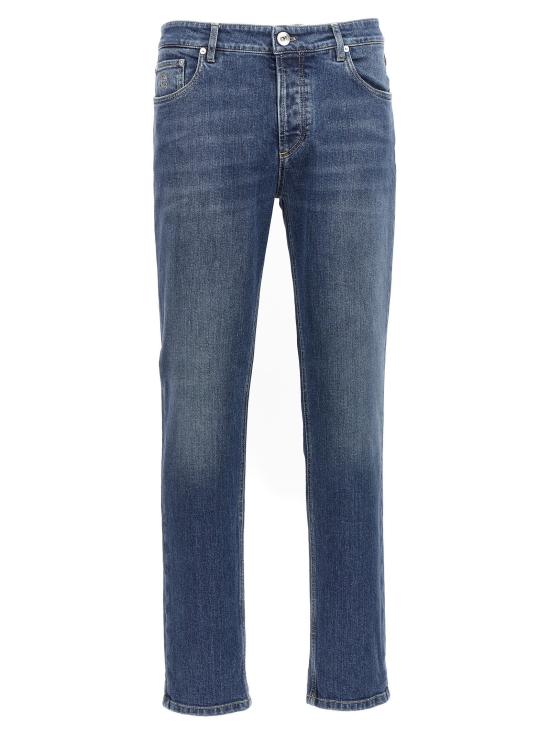  브루넬로 쿠치넬리 데님 팬츠 LDM283PD3210C1471 BLUE