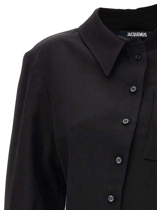  자크뮈스 셔츠 LD24E241SH0621544BLACK - JACQUEMUS