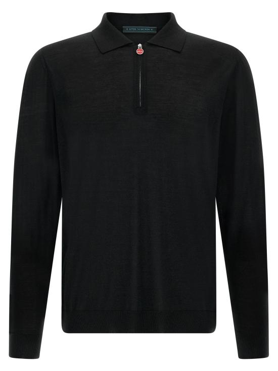  키톤 탑 LDUMK0493K501B BLACK