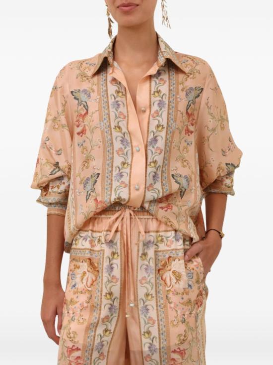  짐머만 셔츠 6882TSS264PTPF AI26 BLUSH - ZIMMERMANN
