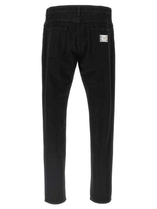  돌체앤가바나 데님 팬츠 LDGYJCCDG8NK8S9001 BLACK - DOLCE & GABBANA
