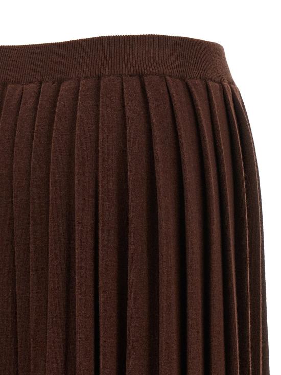  파비아나 필리피 스커트 LDGND216F339D2301269 BROWN - FABIANA FILIPPI