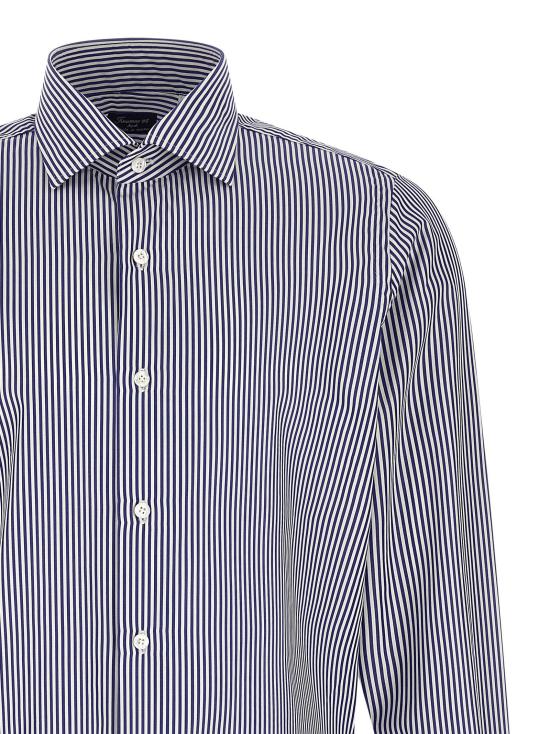  피나모레 셔츠 LDC049902 NAVY - FINAMORE