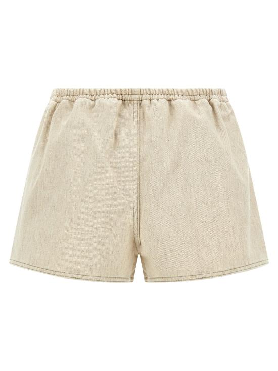  자크뮈스 데님 숏팬츠 LD26ESOW00612AD00044130 BEIGE - JACQUEMUS
