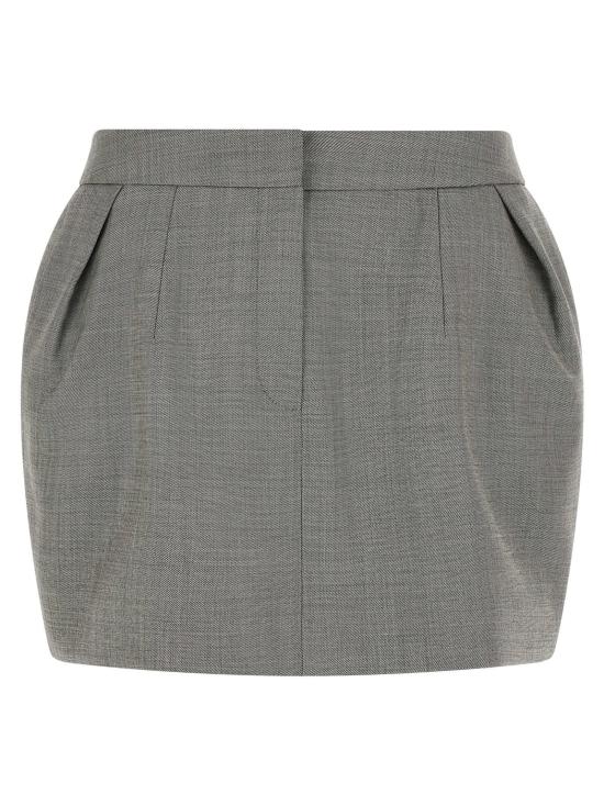  마그다뷰트림 스커트 LD305726GREY