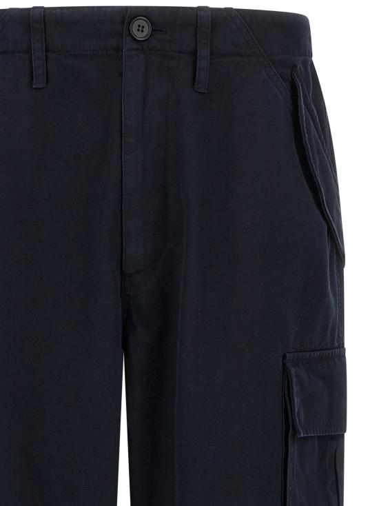  버버리 카고 팬츠 LD8119203SILHOUETTEBLUE NAVY - BURBERRY