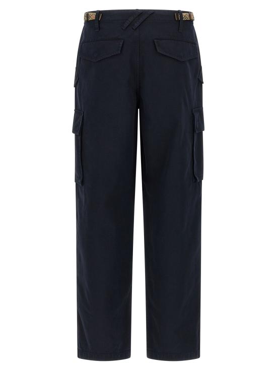  버버리 카고 팬츠 LD8119203SILHOUETTEBLUE NAVY - BURBERRY