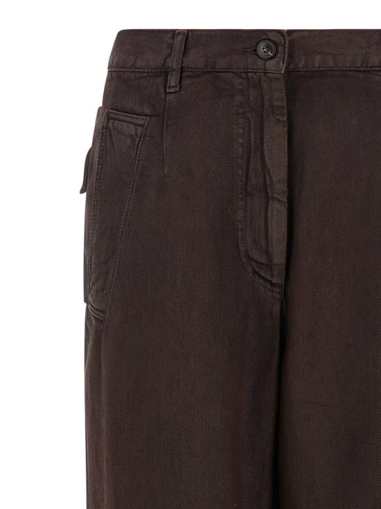  드리스 반 노튼 데님 팬츠 LD2621309094405358 BROWN - DRIES VAN NOTEN