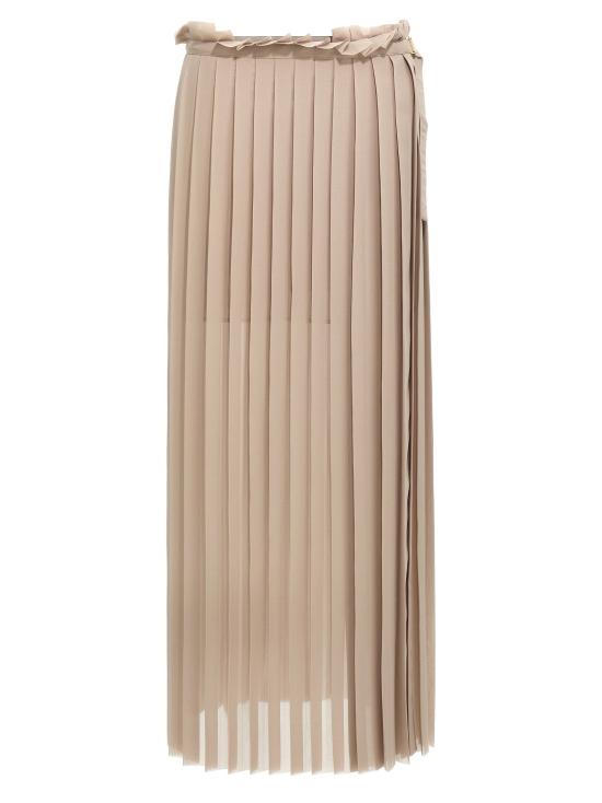  아미 스커트 LDFSK353PL00270952 BEIGE