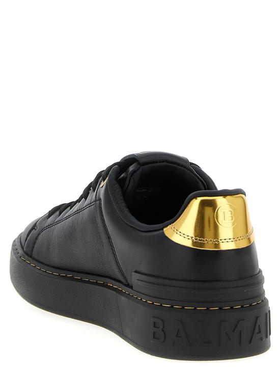  발망 스니커즈 LDFN1VI752LNSSEAD BLACK - BALMAIN