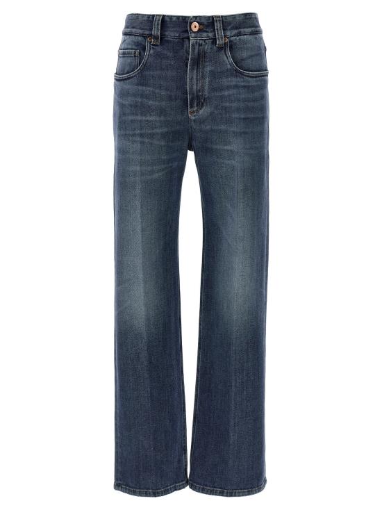  브루넬로 쿠치넬리 데님 팬츠 LDMB114P4006C8986 BLUE