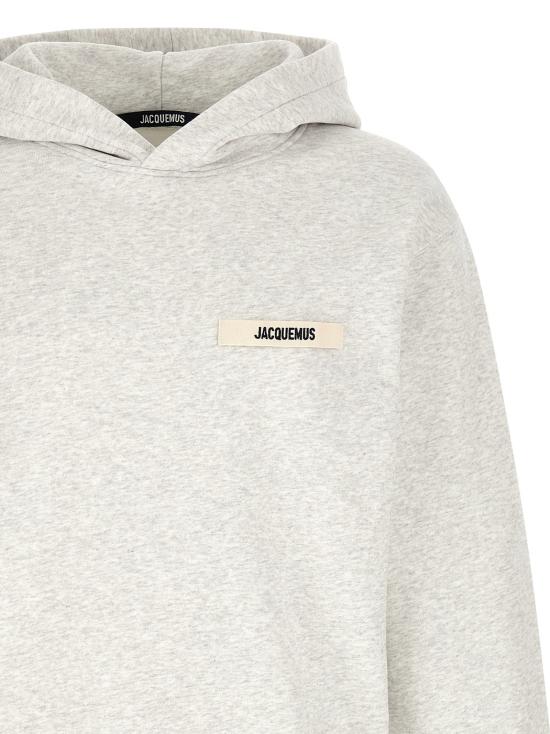  자크뮈스 후드 티셔츠 LD25EHOM00247AJ00126950 GRAY - JACQUEMUS