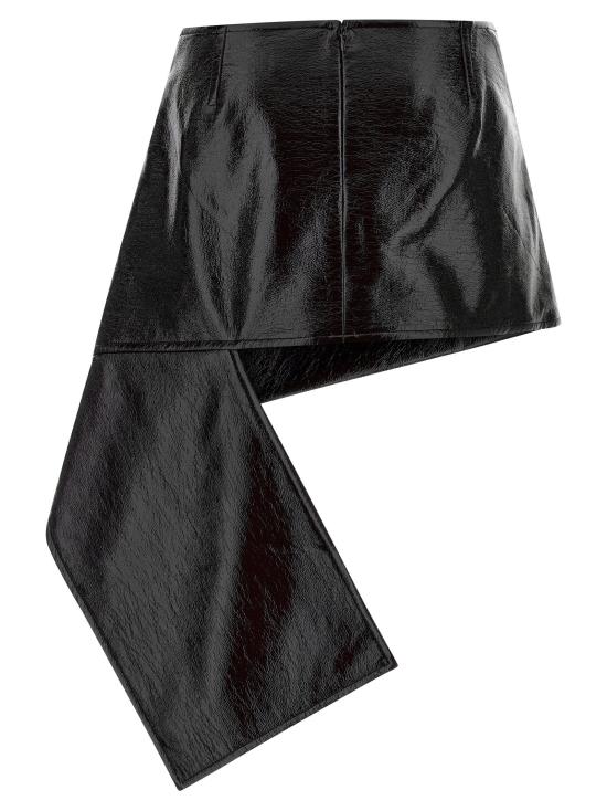  쿠레쥬 스커트 LD425CJU319VY00149999 BLACK - COURREGES