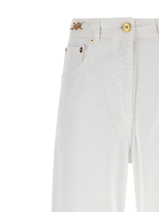  베르사체 데님 팬츠 LD10137451A085701D110 WHITE - VERSACE