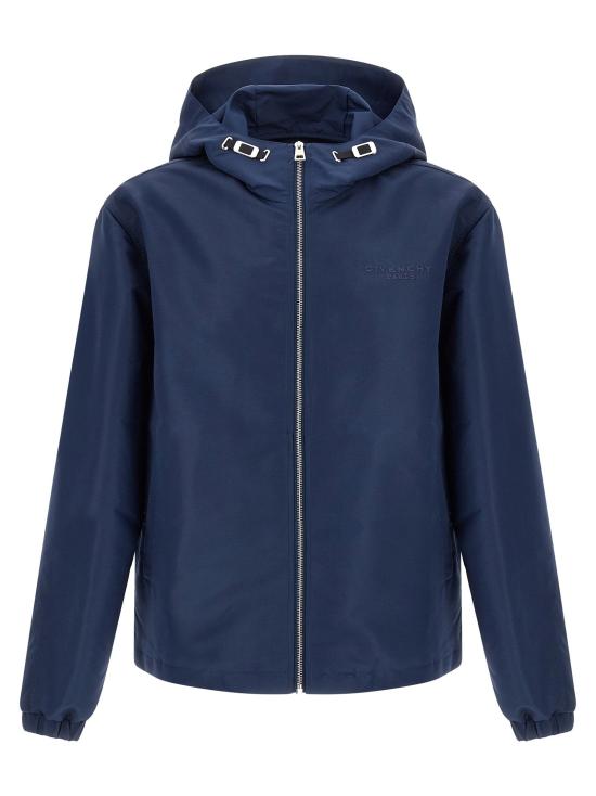  지방시 코트 LDBM01G2166P410 NAVY