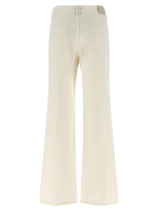  브루넬로 쿠치넬리 데님 팬츠 LDM0H81P5568C1101 CREAM - BRUNELLO CUCINELLI