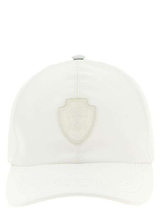  브루넬로 쿠치넬리 볼캡 LDMCAP9T002C007 WHITE