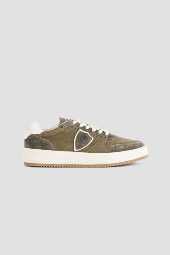  필립모델 스니커즈 FW24H108 VNLUWX01 WX01 EU40 NAVY BEIGE