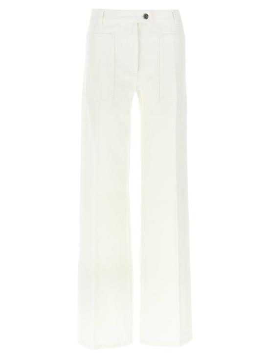  살바토레 페라가모 데님 팬츠 LD780548WHITE