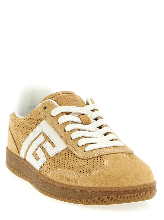  발망 스니커즈 LDGN1VI735LACSWHO TAN - BALMAIN