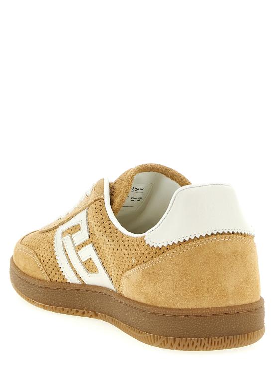  발망 스니커즈 LDGN1VI735LACSWHO TAN - BALMAIN