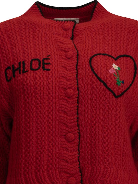 26FW 끌로에 스웨터 CH26WMC12710632 Red - CHLOE