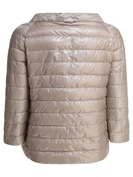 26FW 에르노 하이넥 나일론 퀼팅 패딩 PI0769D12017Z2619 Beige - HERNO