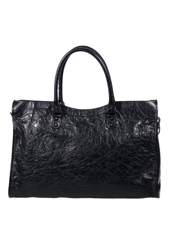 26FW 발렌시아가 르 시티 백 라지 865765 2ACME 1000 BLACK DOM - BALENCIAGA