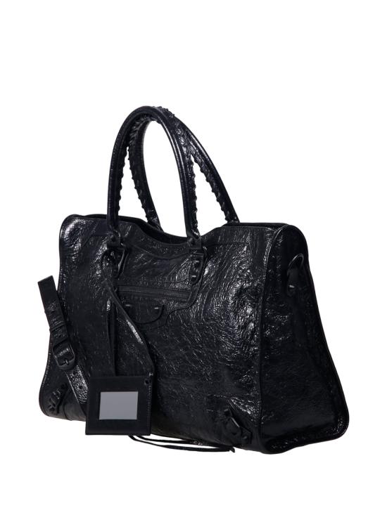 26FW 발렌시아가 르 시티 백 라지 865765 2ACME 1000 BLACK DOM - BALENCIAGA