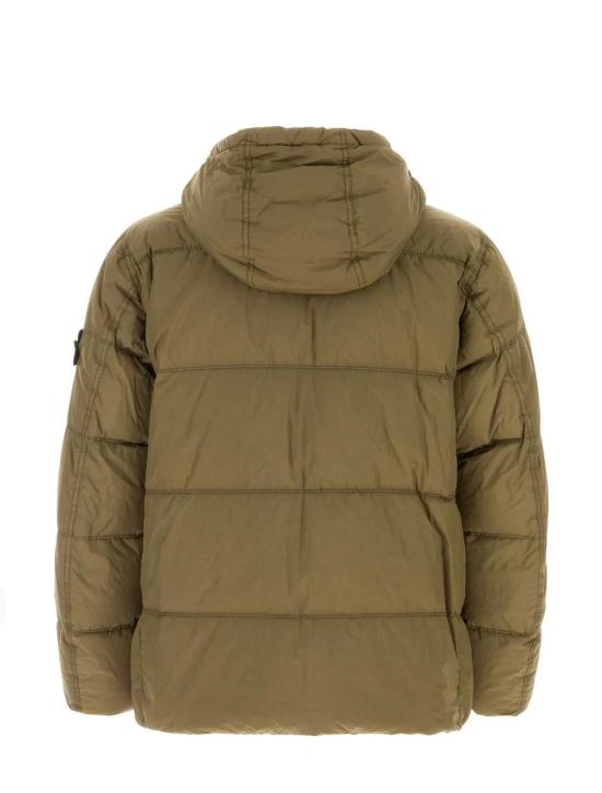 26FW 스톤 아일랜드 크링클 렙스 NY 패딩 재킷 L2S15 4100037 S0A23 V005G MILITARY GREEN DOM - STONE ISLAND