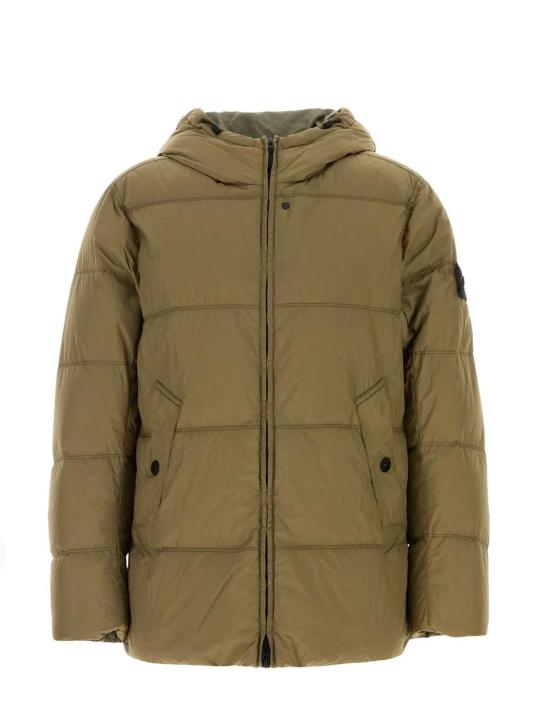 26FW 스톤 아일랜드 크링클 렙스 NY 패딩 재킷 L2S15 4100037 S0A23 V005G MILITARY GREEN DOM