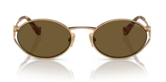 26SS 미우미우 선글라스 SMU52YC054E7OE 7OE01T GOLD BROWN