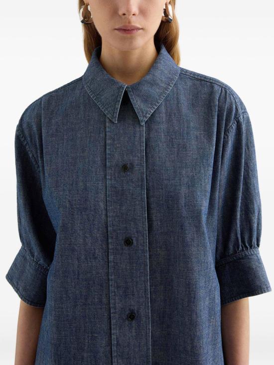 질샌더 셔츠 J02DL0291J45323406 P26 BLUE - JIL SANDER