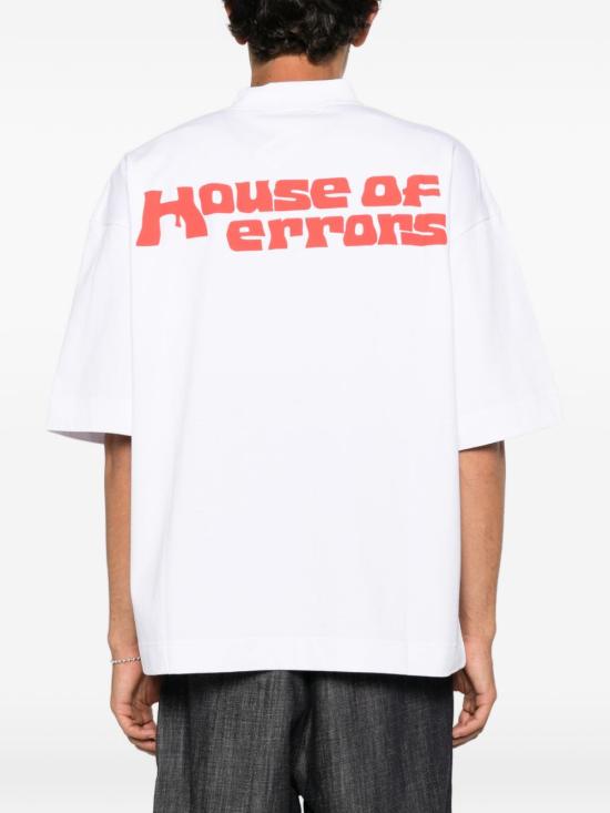26FW 하우스 오브 에러스 반팔 티셔츠 HEFW26TT09012 0053 WHITE - HOUSE OF ERRORS