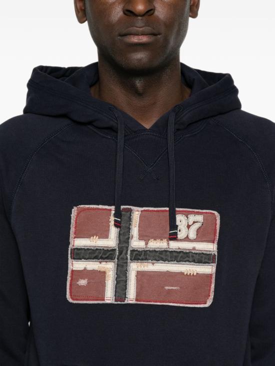 26FW 나파피리 긴팔 티셔츠 NP0A8BBQ 1761 BLUE NAVY - NAPAPIJRI