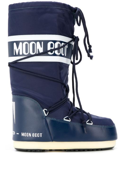 26FW 문부츠 아이콘 나일론 부츠 1400440 F003 NAVY